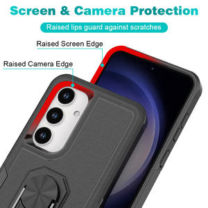 Funda Protectora para Teléfono <span class=keywords><strong>Samsung</strong></span> A14 A54 A16 A35 A55 con Soporte Metálico, Accesorios para Teléfono Móvil para <span class=keywords><strong>Samsung</strong></span> S25 24 Ultra - Product Image 4