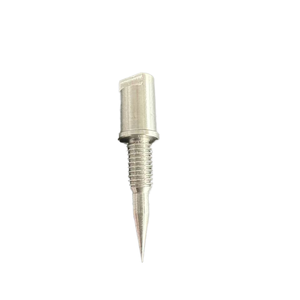 Chiodo a doppia estremità in acciaio inossidabile lavorato a CNC, senza saldature, con filettatura a <span class=keywords><strong>corno</strong></span> per battiscopa - Product Image 2