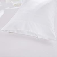 Taie d'oreiller AOSEN 100 % coton, douce, durable, blanche, respectueuse de la peau, style enveloppe, pour hôtel et maison