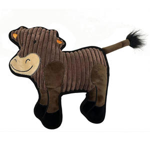 Хит продаж, мультяшный стиль, вельветовые пищащие игрушки для собак, экологически чистые забавные игрушки для животных для щенков, овец - Product Image 6