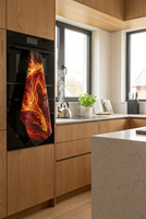 Nouvelle Serviette de Cuisine 2026 Cheval de l'Année du Feu 100% Coton Imprimée pour la Décoration de la Cuisine