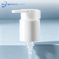 Pulvérisateur à pompe en aluminium argenté 24mm 28mm avec clip en plastique traitement de verrouillage gauche droite pour bouteilles bocaux d'eau pour l'emballage