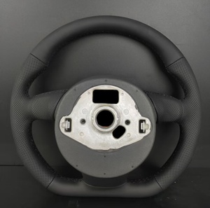 พวงมาลัยรถยนต์สไตล์สปอร์ตอัพเกรดสำหรับ <span class=keywords><strong>Audi</strong></span> A/Q/<span class=keywords><strong>R</strong></span>/S/RS <span class=keywords><strong>Line</strong></span> หุ้มหนังแท้แบบเจาะรูระบายอากาศ พร้อมระบบควบคุมมัลติฟังก์ชั่น - Product Image 2