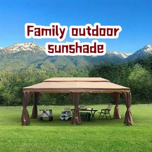 Tente de <span class=keywords><strong>terrasse</strong></span> multifonctionnelle en alliage d'aluminium Nouvelle structure d'une chambre à coucher résistante au vent pour la cour extérieure pour l'été - Product Image 2