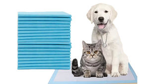 OEM özel Logo tek kullanımlık süper adsorban ve su geçirmez evcil hayvan eğitim matı ev Pet paspaslar ped - Product Image 5