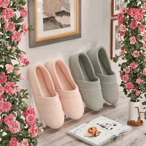 Fashion Closed Toe Anti-Slippery <b>Memory</b> <b>Foam</b> Slip-On Ladies Mules House for for Autumn Winter Spring - Product Image 2