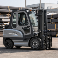 Forklift Listrik Berkualitas Tinggi 1 Ton 2 Ton 3 Ton Ban Solid Baterai CE 60V Logistik Gudang Tinggi Angkat 3m