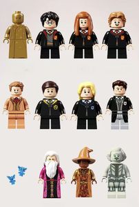 Blocs de construction personnalisables sur <span class=keywords><strong>le</strong></span> thème du monde <span class=keywords><strong>magique</strong></span> - Château de sorcier compatible universellement, 4 maisons, figurines, ensemble cadeau en vrac_Train à vapeur - Product Image 4