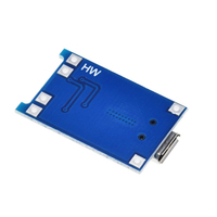 Módulo de Placa de Carga Micro USB TP4056 DIY, Cargador de Batería de Litio 18650 con Circuitos Integrados, Accesorio MINI USB