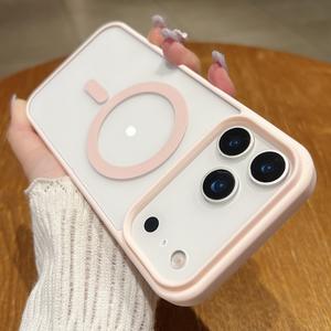 Funda Magnética Compatible con Apple 17 AIR Macaron, Nueva Funda para iPhone 17 Pro, Simple, Antigolpes y Protectora - Product Image 6