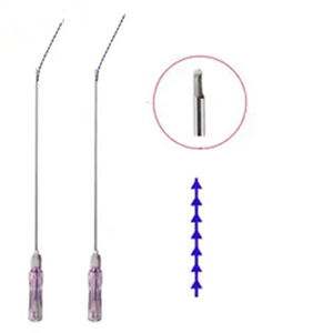 CE Onaylı Kalça Kaldırma <span class=keywords><strong>PDO</strong></span> Cog İplikleri Balık Kılçığı Şekillendirme 19g 60mm L İğne - Product Image 2