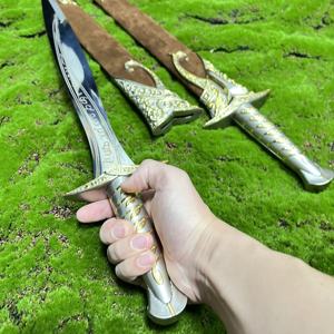 Espada Decorativa de Metal para <span class=keywords><strong>el</strong></span> Hogar con Funda de Cuero, Espada de la Película <span class=keywords><strong>El</strong></span> Señor de los Anillos, Espada de Frodo Baggins, Réplica de la Espada de Sting <span class=keywords><strong>del</strong></span> <span class=keywords><strong>Hobbit</strong></span> - Product Image 5