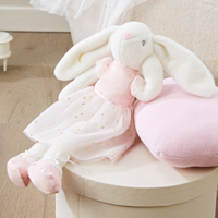 Peluche promotionnelle Lapin de Pâques, jouet en peluche Lapin aux longues oreilles, animaux en peluche