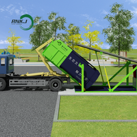 Station de compactage des déchets souterraine à capteur RNKJ – Solution tout-en-un personnalisable et esthétique moderne pour l'élimination des déchets