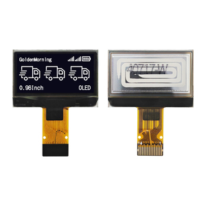 GME12864-41 0.96'' Mikro Mini Dokunmatik Olmayan Panel Ekran Beyaz SSD1315 	 128*64 	 4-SPI/I2C/8080 	 30 pinli Lehimleme - Product Image 1