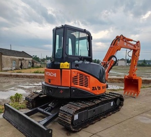 Hitachi Zaxis 55U Japon utilisé 5.5 tonnes Hitachi Zx55U Mini pelle pelle sur chenilles en caoutchouc à vendre - Product Image 3