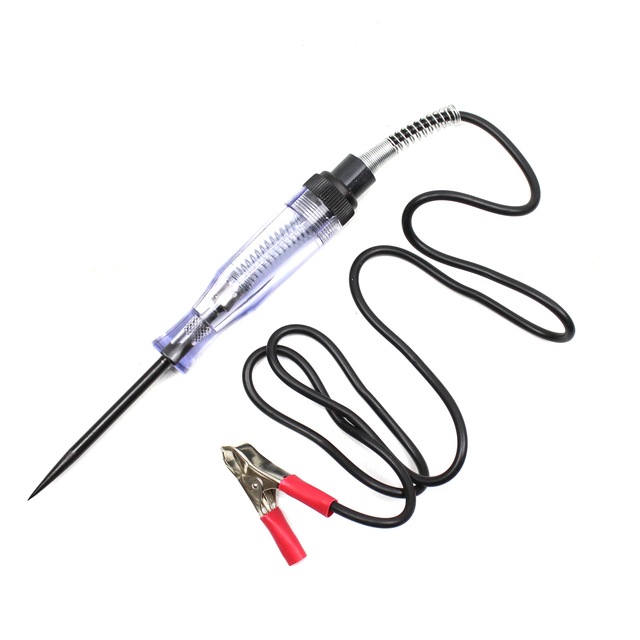 Automotive circuit inspection test lamp electrical line maintenance tool 12V24V test pen