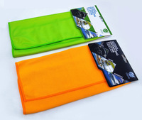 Private Label Chiffon en microfibre de verre non pelucheux Chiffon de nettoyage multifonctionnel pour fenêtres Chiffon de nettoyage pour lunettes