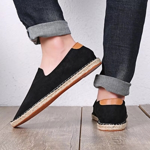 รองเท้าสลิปออนแบบสวมสบาย ระบายอากาศได้ดี ทันสมัย เหมาะสำหรับเดินเล่น สไตล์ Espadrilles สำหรับฤดูร้อน ฤดูใบไม้ร่วง ฤดูหนาว - Product Image 6