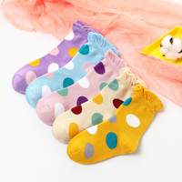 Chaussettes antidérapantes jetables en coton, écologiques, respirantes, antibactériennes, à séchage rapide, douces pour la peau, motif dessin animé, personnalisables – Vente chaude