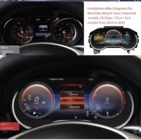 Los Más Vendidos: Panel de Instrumentos Digital LCD de 12.3 Pulgadas con CarPlay para Mercedes-Benz Clase A, GLA, CLA, X156, C117, W176