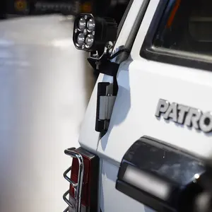 Support de montage de lumière de <span class=keywords><strong>hayon</strong></span> arrière d'accessoires extérieurs de Nissan patrouille Y60 pour la Modification de support de recul et de projecteur - Product Image 1