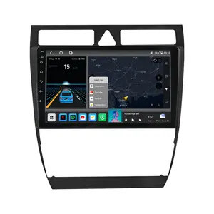 M6 PRO 3D newest Android car radio player 360 panoramic camera for Audi A6 S6 1999-2004 GPS navigation system