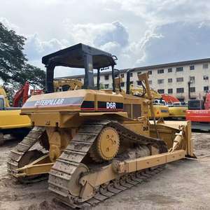 Maquinaria de movimiento de tierras Caterpillar D6R usada de rendimiento superior en condiciones de trabajo con motor central incluido en venta - Product Image 3