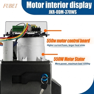 Moteur d'ouverture de <span class=keywords><strong>portail</strong></span> coulissant magnétique en alliage d'aluminium FUBEI DC 1000KG pour entrée principale de villa - Product Image 3