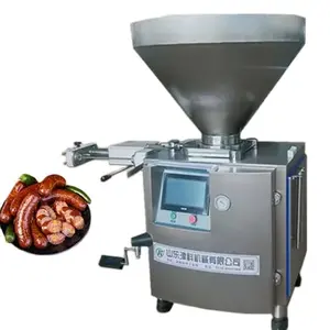 Large Capacity Vacuum Sausage Filling Machine/ Vacuum Stuffer For Meat Processing / Vacuum Sausage Filler
