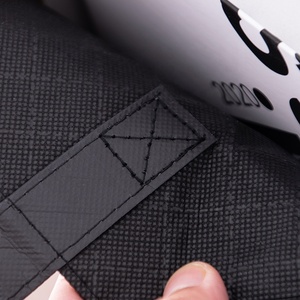 奢华黑金激光压花金属无纺布购物手提袋礼品袋 - Product Image 5