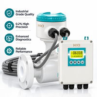 Alat Ukur Aliran Elektromagnetik Digital Presisi Tinggi 0,2% untuk Sistem Keamanan SIS, Diagnostik yang Ditingkatkan, Konduktivitas, Mag Meter
