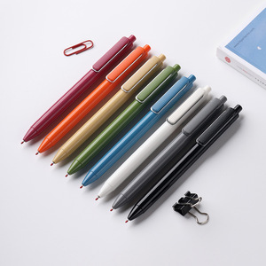 Toptan Lüks Büyük Kapasiteli İş Ofisi Özel Logo Baskılı Jel Kalemler Akıcı Yazım ST Uçlu Okul Malzemeleri Kırtasiye - Product Image 3