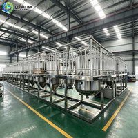 Fournisseur d'usines de raffinage d'huile à haute efficacité, prix de la machine de raffinage d'huile, machine de raffinage double pour huile comestible