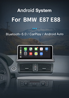 10,25 Android 13 navegación GPS Radio de coche para BMW 1 serie e87 E88 E82 E81 I20 116i118i 120i 130i pantalla estéreo Multimedia Audio