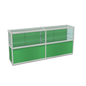 Comptoir d'affichage en verre verrouillable fournitures de magasin de détail pleine vision armoire de magasin médical conception vitrines murales de <span class=keywords><strong>pharmacie</strong></span> - Product Image 5