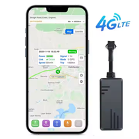 Rastreador GPS 4G para Auto, Mini Rastreador con Aplicación Gratuita, Rastreador GPS para Moto, Alarma de Geocerca