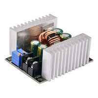 Módulo Convertidor Reductor de Voltaje DC-DC 300W 20A con Corriente Constante Ajustable, Placa de Alimentación 6-40V con Protección Contra Cortocircuitos F885