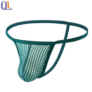 Sous-vêtements pour hommes, tongs et strings, bikini, string <span class=keywords><strong>sexy</strong></span>, sous-vêtements pour <span class=keywords><strong>homme</strong></span>, couleur unie, caleçons exotiques - Product Image 6