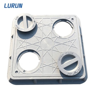 도로 및 도시 건설을위한 복합 광장 및 수지 FRP 맞춤형 맨홀 커버 - Product Image 2