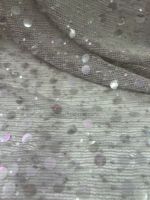 Tissu en dentelle perlée 3D de luxe avec fleurs, tissu en maille à sequins pour robe de mariée et de soirée pour femme