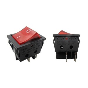สวิตช์สลับ Kcd4 30A 250V พร้อมไฟแสดงสถานะสำหรับควบคุมกำลังเครื่องเชื่อม - Product Image 2