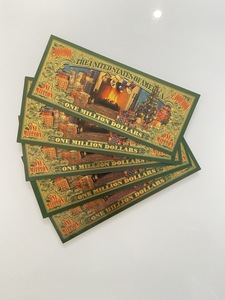ธนบัตรชุบทอง1ล้านเหรียญ $ ของขวัญวันฮาโลวีนเทศกาลอีสเตอร์สกุลเงินในเกม - Product Image 5