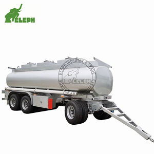 Remorque citerne diesel anti-corrosion certifiée CE, <span class=keywords><strong>1</strong></span>+2 essieux, 25 m³, avec timon de traction - Product Image 4