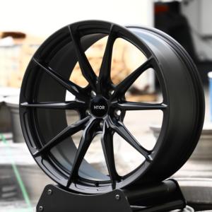 Rines Forjados HTOR Personalizados 19x9 20x10 21x10.5 22x11.5 5x112 5x114.3 5x130 5x120 en Negro Satinado para M4 G82 M5 <span class=keywords><strong>CS</strong></span> RS7 C8 X4 M F98 - Product Image 3