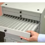 Metal Slides Storage Medical Cabinet