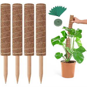 Từ nhà máy nhà máy cực giá tốt nhà máy leo núi cực vườn xơ dừa Totem cực rêu trong nhà hoặc ngoài trời rêu cực cho các nhà máy - Product Image 1