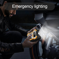 Portable 12V 2000A démarreur de saut de voiture 150PSI compresseur d'air batterie externe Booster gonfleur de pneu camions d'alimentation d'urgence
