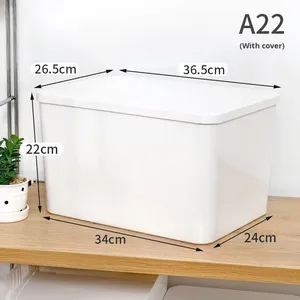 Moderno Organizador Multifuncional y Sostenible de Plástico Transparente de 10-20L para Joyería, Cocina, Juguetes, Ropa, Almacenamiento de Alimentos y Zapatero - Product Image 6