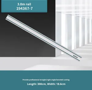 Rail de guidage pour <span class=keywords><strong>scie</strong></span> <span class=keywords><strong>circulaire</strong></span> <span class=keywords><strong>Makita</strong></span>, 3 m, avec jauge d'angle et bande de protection anti-explosion, fabriqué en Chine, sans garantie - Product Image 5